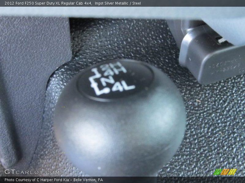 Ingot Silver Metallic / Steel 2012 Ford F250 Super Duty XL Regular Cab 4x4