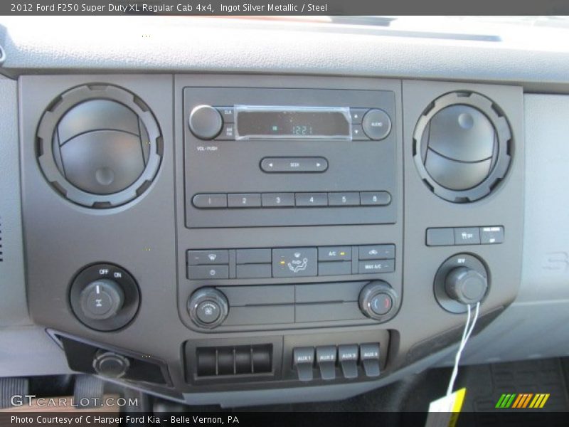 Ingot Silver Metallic / Steel 2012 Ford F250 Super Duty XL Regular Cab 4x4