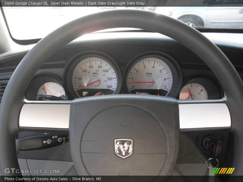 Silver Steel Metallic / Dark Slate Gray/Light Slate Gray 2006 Dodge Charger SE