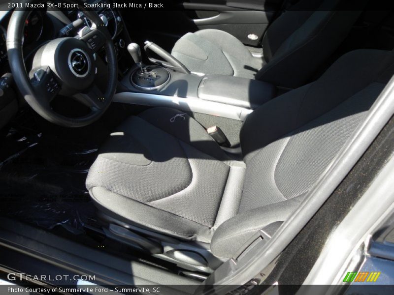 Sparkling Black Mica / Black 2011 Mazda RX-8 Sport
