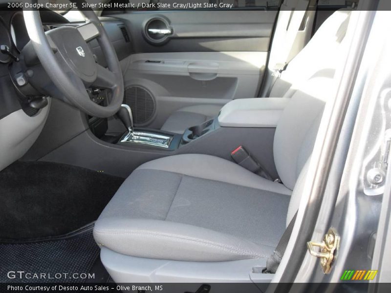Silver Steel Metallic / Dark Slate Gray/Light Slate Gray 2006 Dodge Charger SE