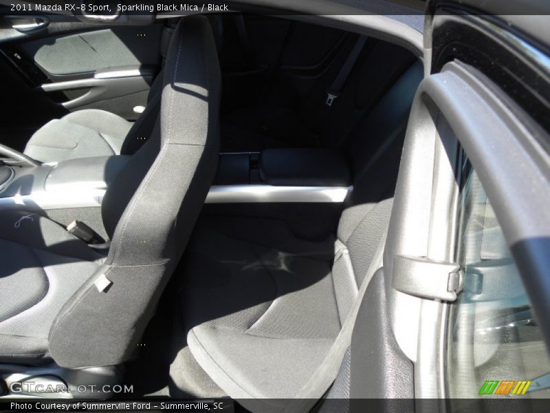 Sparkling Black Mica / Black 2011 Mazda RX-8 Sport