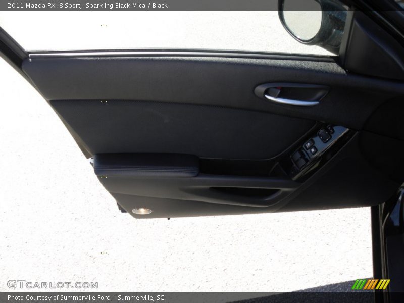 Sparkling Black Mica / Black 2011 Mazda RX-8 Sport
