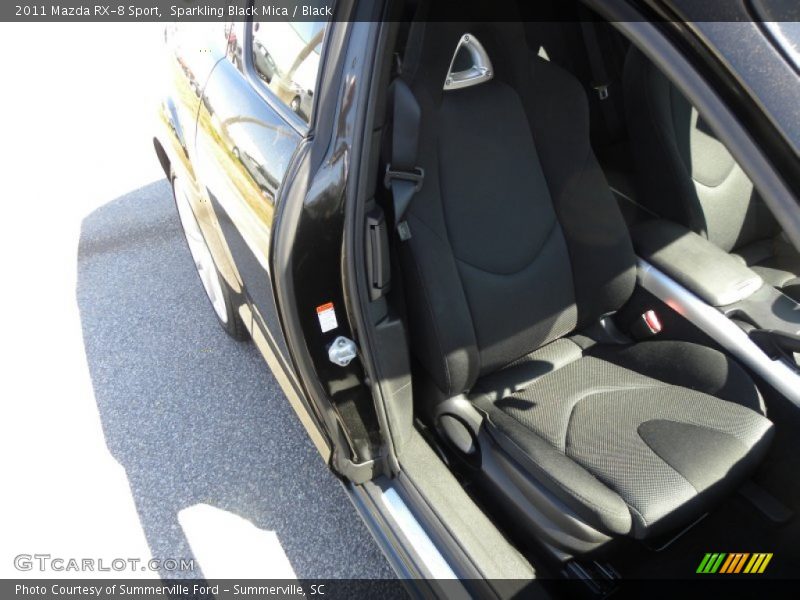 Sparkling Black Mica / Black 2011 Mazda RX-8 Sport