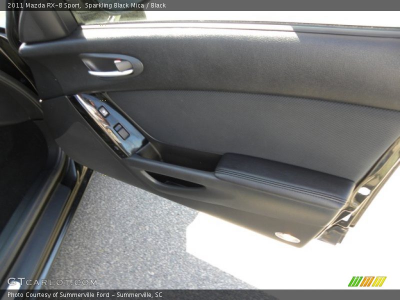 Sparkling Black Mica / Black 2011 Mazda RX-8 Sport