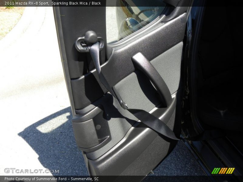 Sparkling Black Mica / Black 2011 Mazda RX-8 Sport