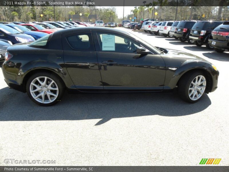 Sparkling Black Mica / Black 2011 Mazda RX-8 Sport