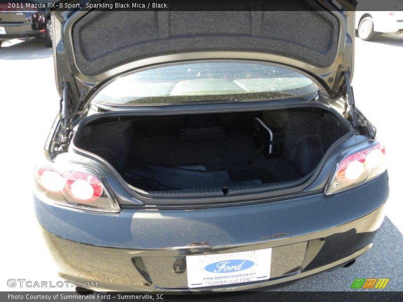 Sparkling Black Mica / Black 2011 Mazda RX-8 Sport