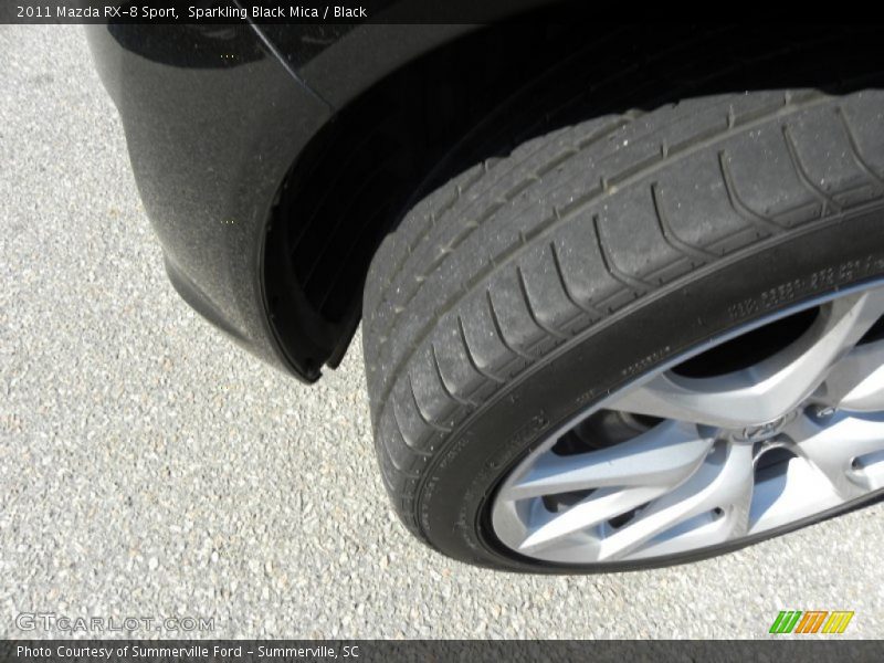 Sparkling Black Mica / Black 2011 Mazda RX-8 Sport