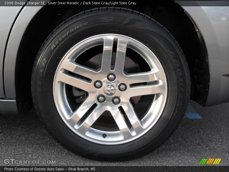 Silver Steel Metallic / Dark Slate Gray/Light Slate Gray 2006 Dodge Charger SE