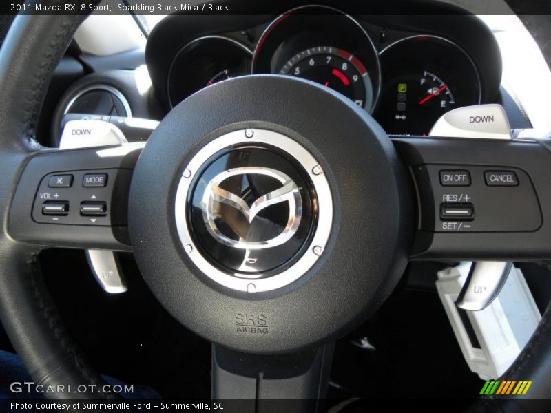 Sparkling Black Mica / Black 2011 Mazda RX-8 Sport