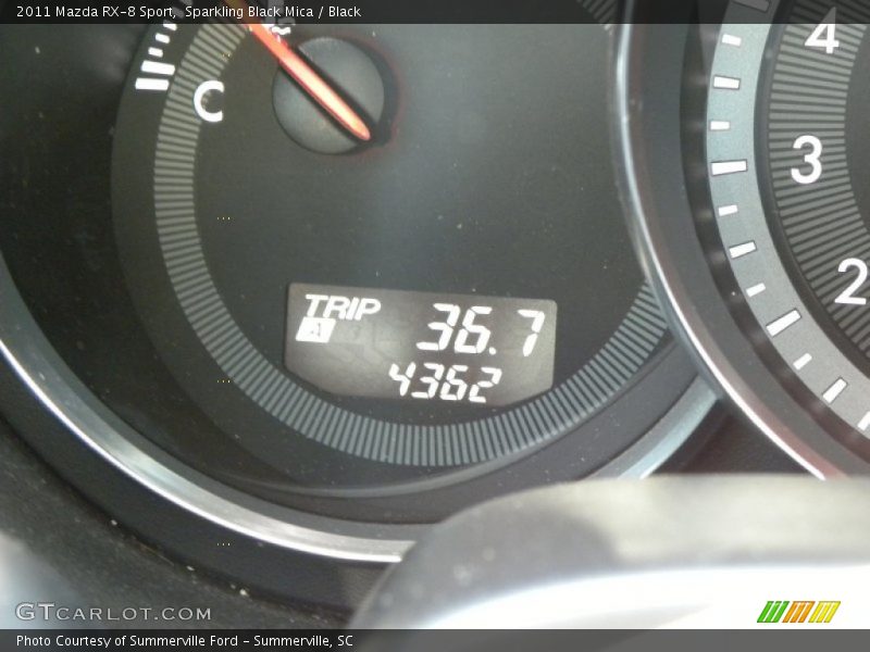 Sparkling Black Mica / Black 2011 Mazda RX-8 Sport
