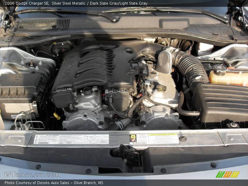 Silver Steel Metallic / Dark Slate Gray/Light Slate Gray 2006 Dodge Charger SE