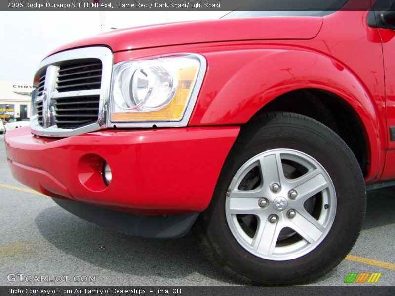 Flame Red / Dark Khaki/Light Khaki 2006 Dodge Durango SLT HEMI 4x4