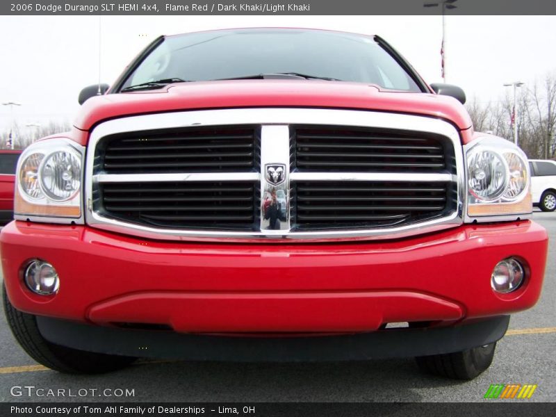 Flame Red / Dark Khaki/Light Khaki 2006 Dodge Durango SLT HEMI 4x4