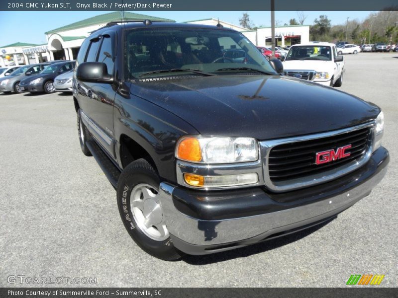 Onyx Black / Pewter/Dark Pewter 2004 GMC Yukon SLT