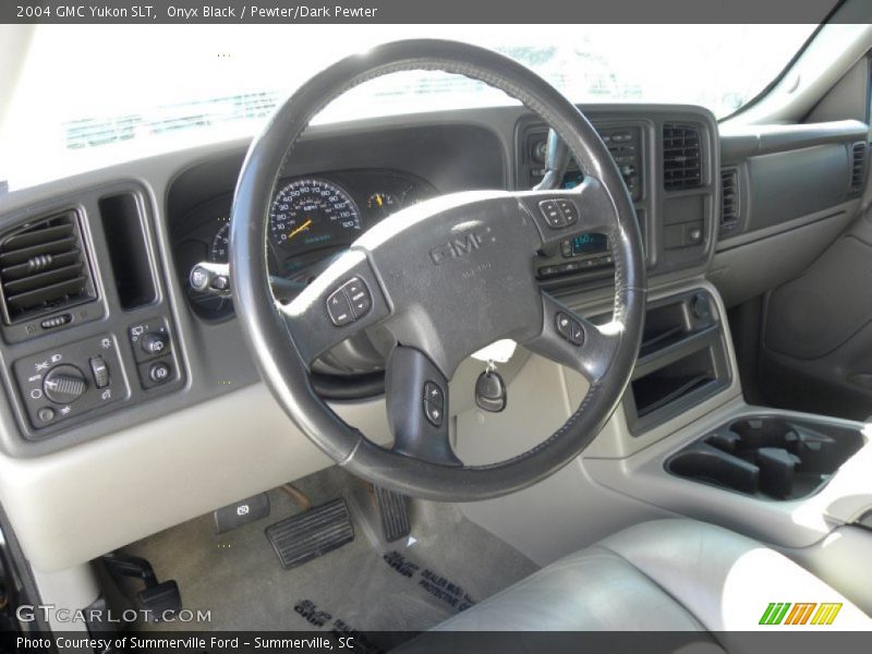 Onyx Black / Pewter/Dark Pewter 2004 GMC Yukon SLT