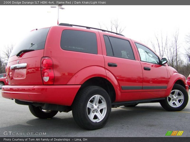 Flame Red / Dark Khaki/Light Khaki 2006 Dodge Durango SLT HEMI 4x4