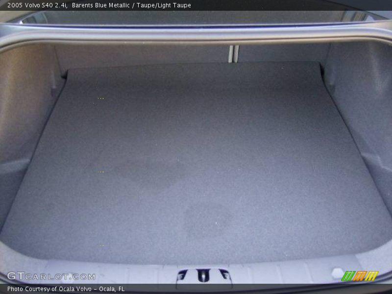 Barents Blue Metallic / Taupe/Light Taupe 2005 Volvo S40 2.4i