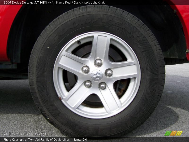 Flame Red / Dark Khaki/Light Khaki 2006 Dodge Durango SLT HEMI 4x4