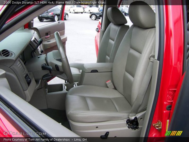 Flame Red / Dark Khaki/Light Khaki 2006 Dodge Durango SLT HEMI 4x4