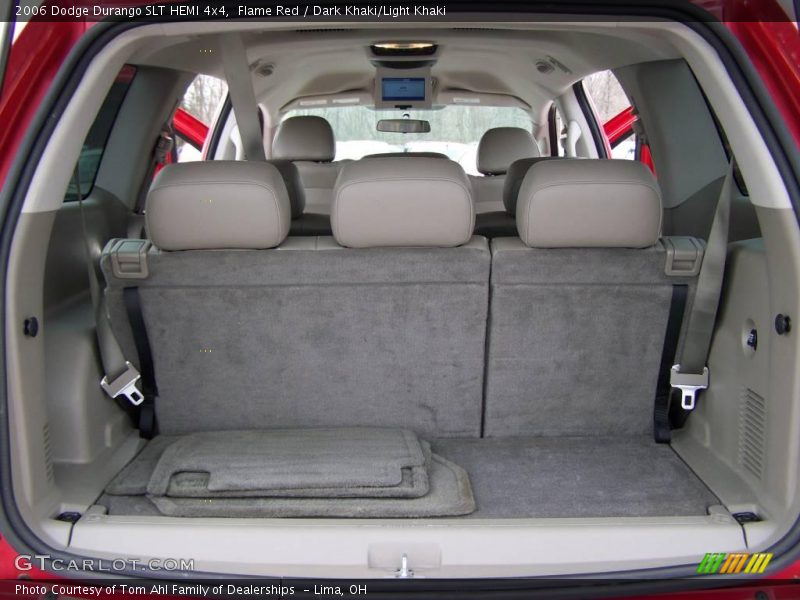 Flame Red / Dark Khaki/Light Khaki 2006 Dodge Durango SLT HEMI 4x4
