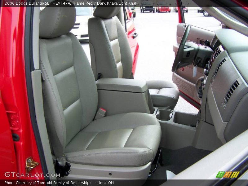 Flame Red / Dark Khaki/Light Khaki 2006 Dodge Durango SLT HEMI 4x4