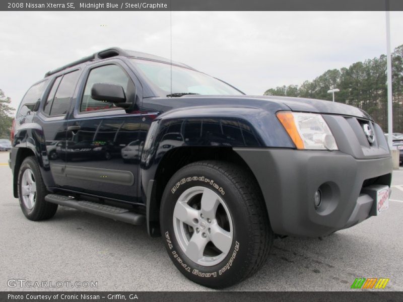 Midnight Blue / Steel/Graphite 2008 Nissan Xterra SE
