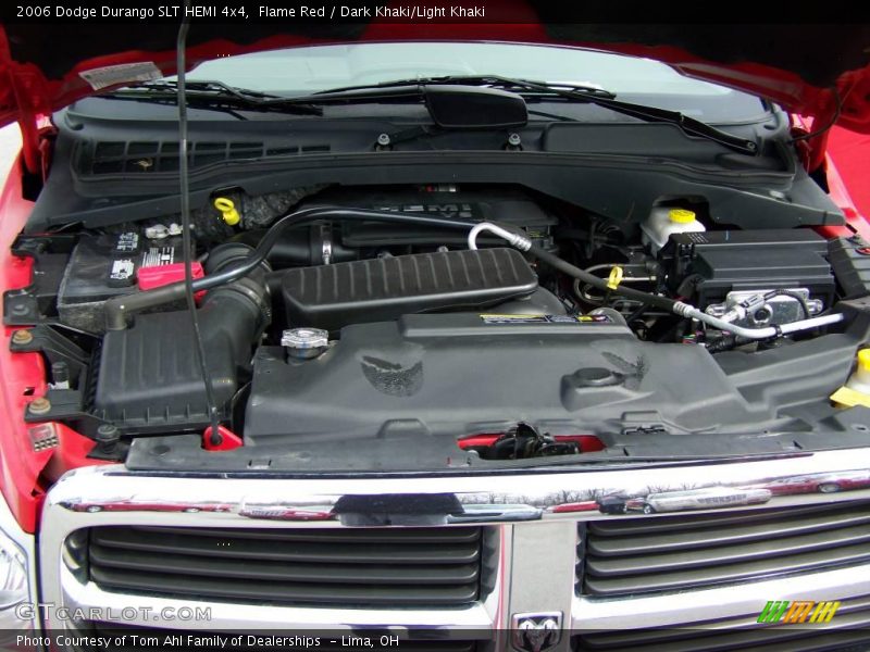 Flame Red / Dark Khaki/Light Khaki 2006 Dodge Durango SLT HEMI 4x4