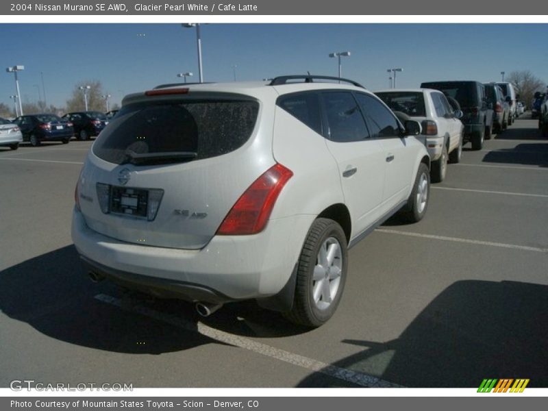 Glacier Pearl White / Cafe Latte 2004 Nissan Murano SE AWD
