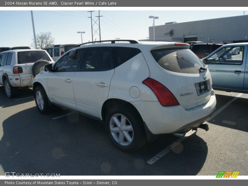 Glacier Pearl White / Cafe Latte 2004 Nissan Murano SE AWD