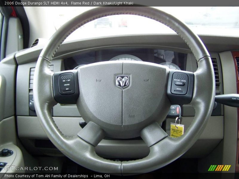 Flame Red / Dark Khaki/Light Khaki 2006 Dodge Durango SLT HEMI 4x4