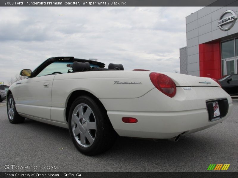Whisper White / Black Ink 2003 Ford Thunderbird Premium Roadster