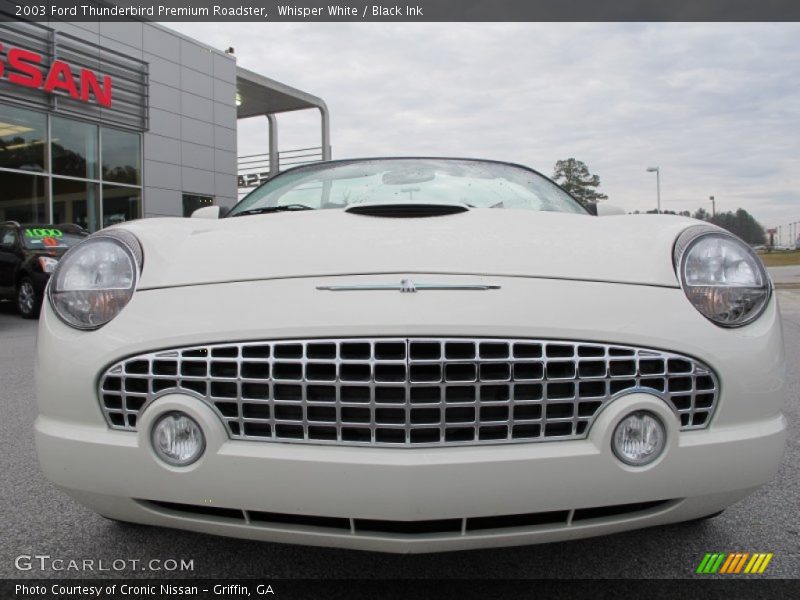 Whisper White / Black Ink 2003 Ford Thunderbird Premium Roadster