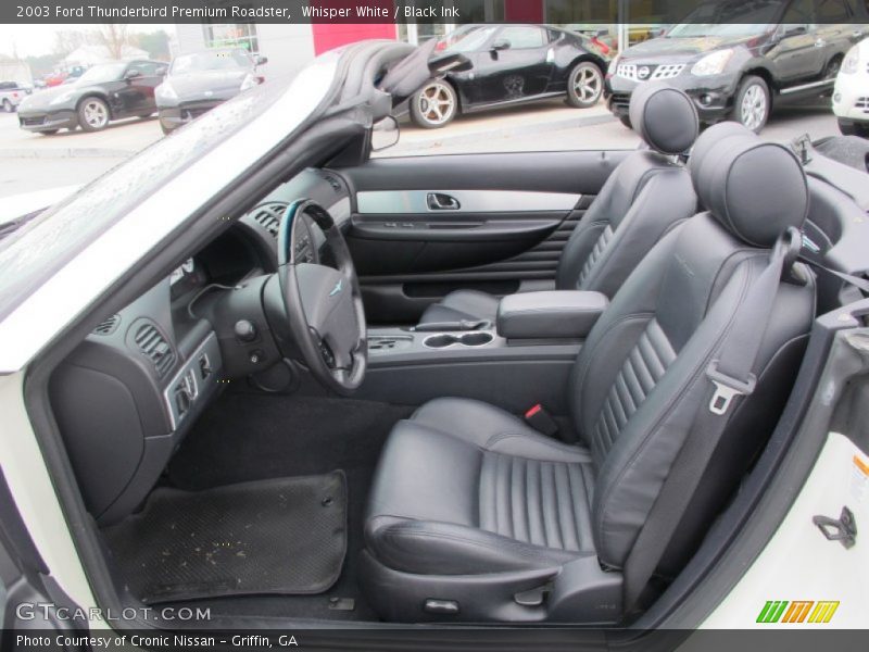  2003 Thunderbird Premium Roadster Black Ink Interior