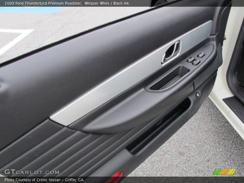 Whisper White / Black Ink 2003 Ford Thunderbird Premium Roadster
