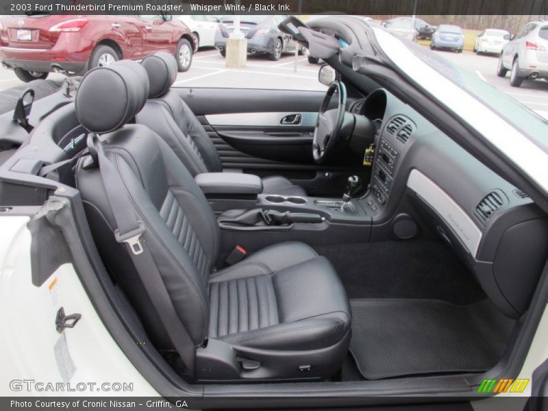  2003 Thunderbird Premium Roadster Black Ink Interior