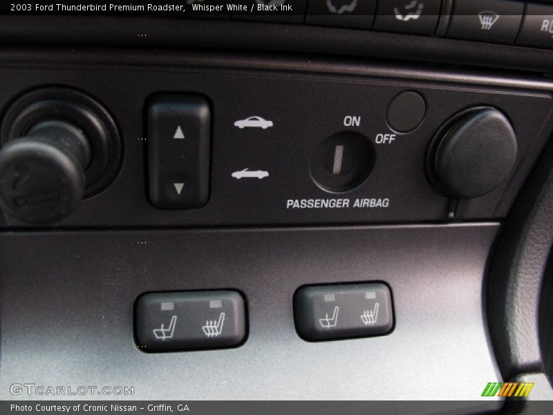 Whisper White / Black Ink 2003 Ford Thunderbird Premium Roadster