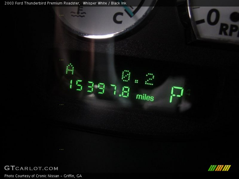 Whisper White / Black Ink 2003 Ford Thunderbird Premium Roadster