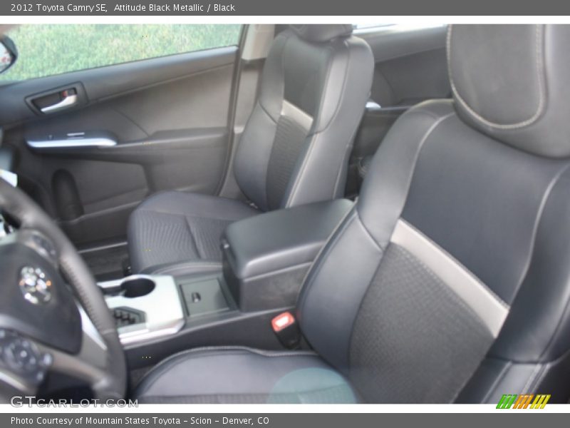 Attitude Black Metallic / Black 2012 Toyota Camry SE