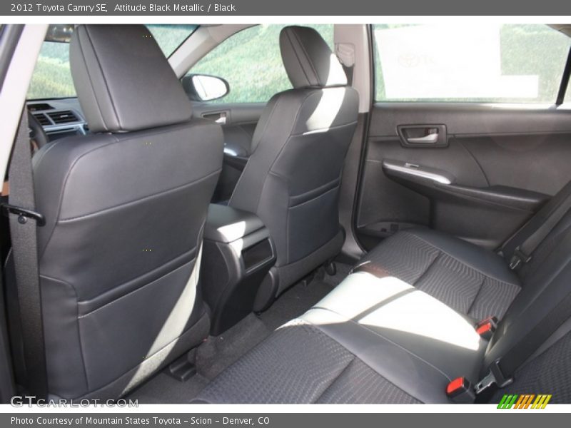 Attitude Black Metallic / Black 2012 Toyota Camry SE