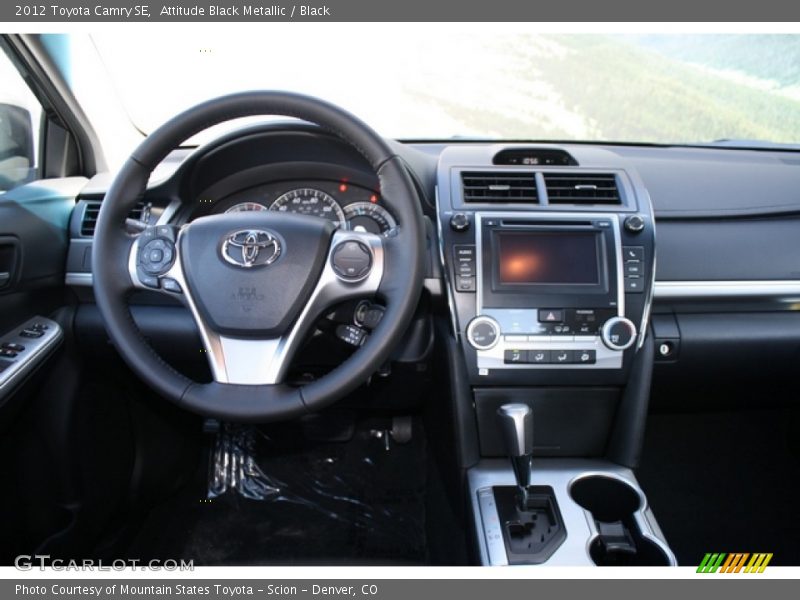 Attitude Black Metallic / Black 2012 Toyota Camry SE