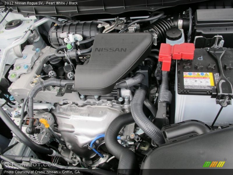  2012 Rogue SV Engine - 2.5 Liter DOHC 16-Valve CVTCS 4 Cylinder