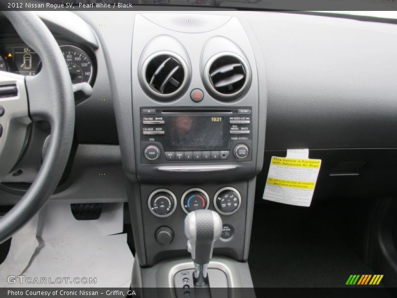 Controls of 2012 Rogue SV