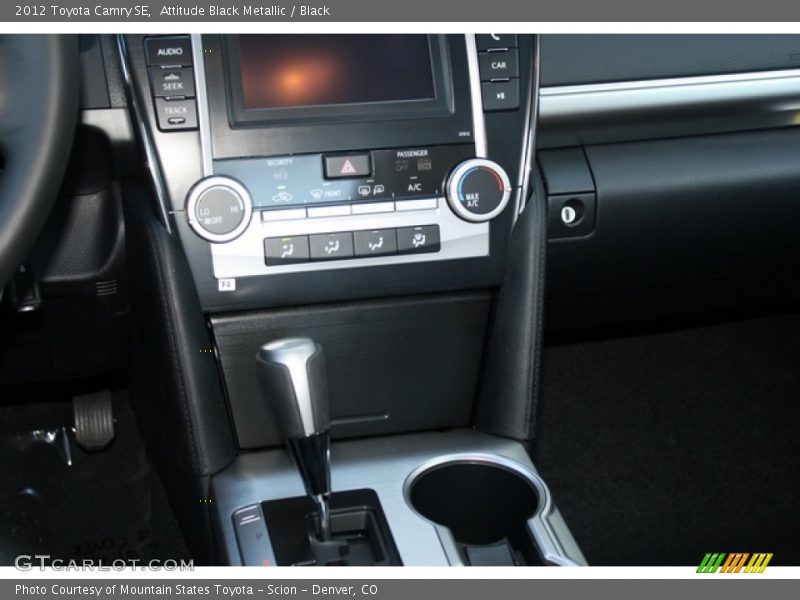 Attitude Black Metallic / Black 2012 Toyota Camry SE