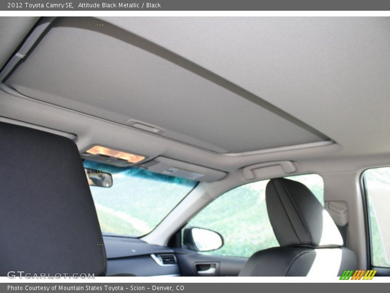 Attitude Black Metallic / Black 2012 Toyota Camry SE