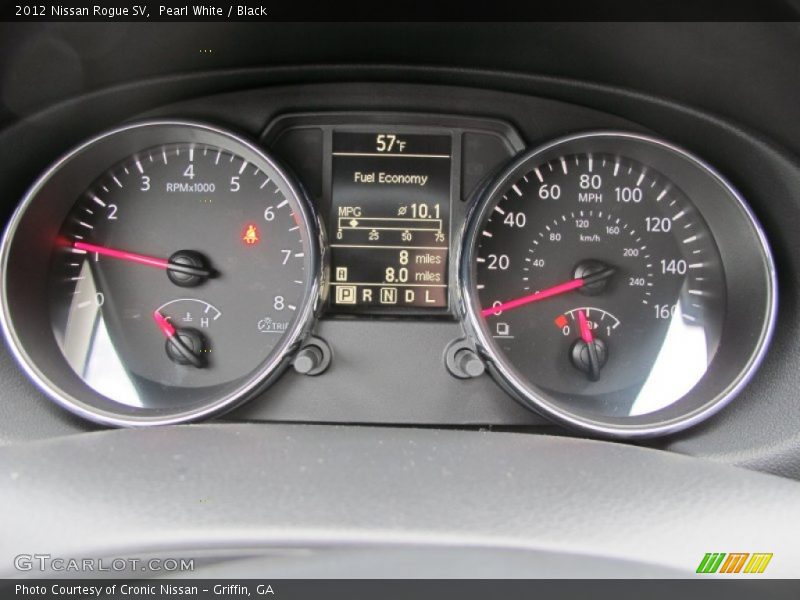  2012 Rogue SV SV Gauges