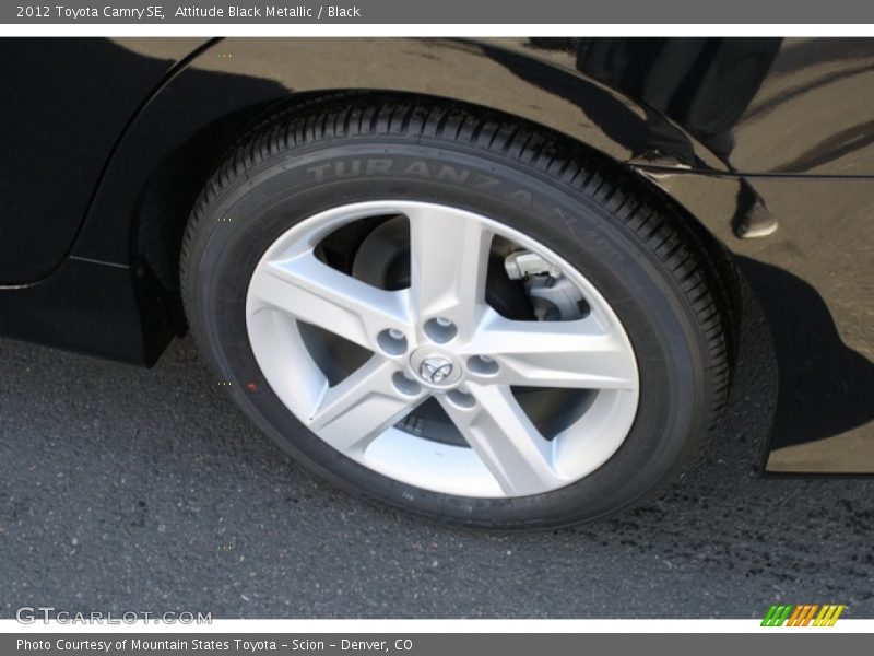Attitude Black Metallic / Black 2012 Toyota Camry SE