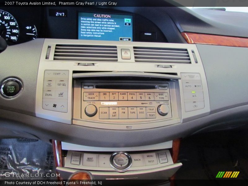Controls of 2007 Avalon Limited