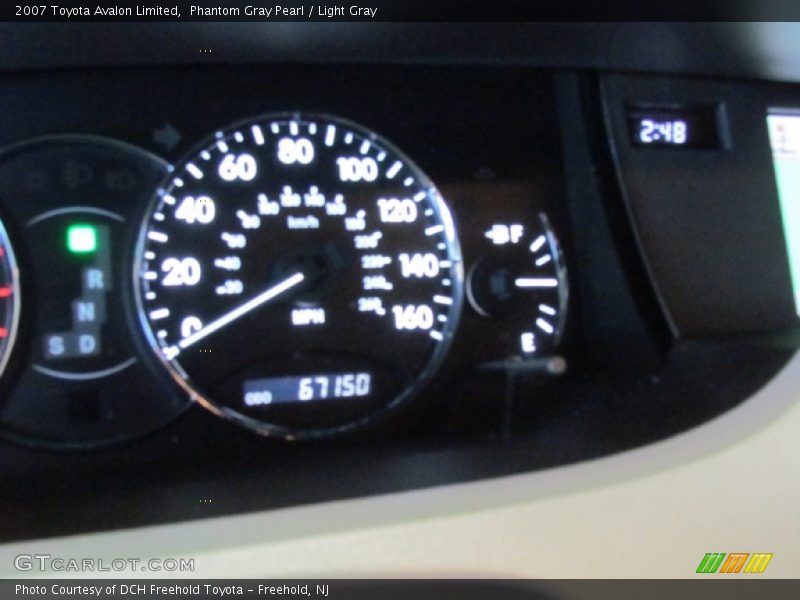 Phantom Gray Pearl / Light Gray 2007 Toyota Avalon Limited